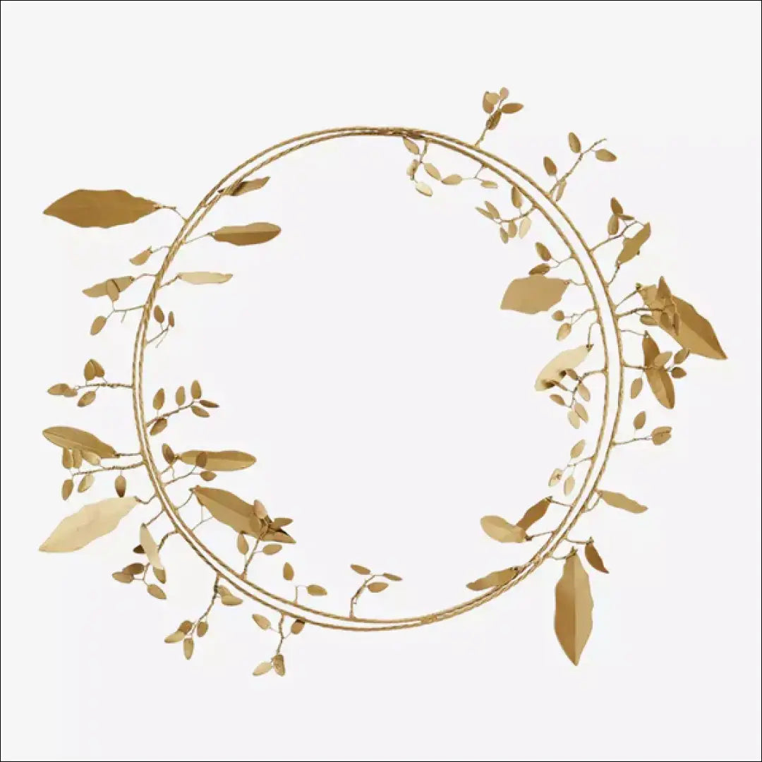 Sienos dekoracija DI7218 - €9 Save 65% __label:Pristatymas 1-2 d.d., color-auksine, interjeras, material-metalas, sienu