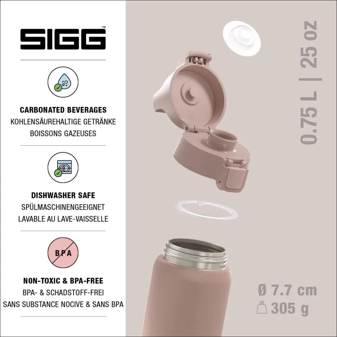 SIGG - Termosinis vandens butelis (0,75l) SP146 - €18 Save 50% __label:Pristatymas 1-2 d.d., laisvalaikis, under-25 Iki