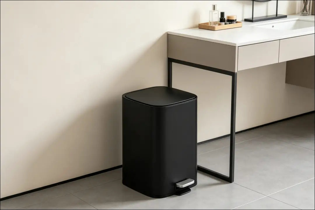 Šiukšliadėžė (10l) DI12689 - €18 Save 50% __label:Pristatymas 1-2 d.d., color-juoda, interjeras, kita, material-metalas