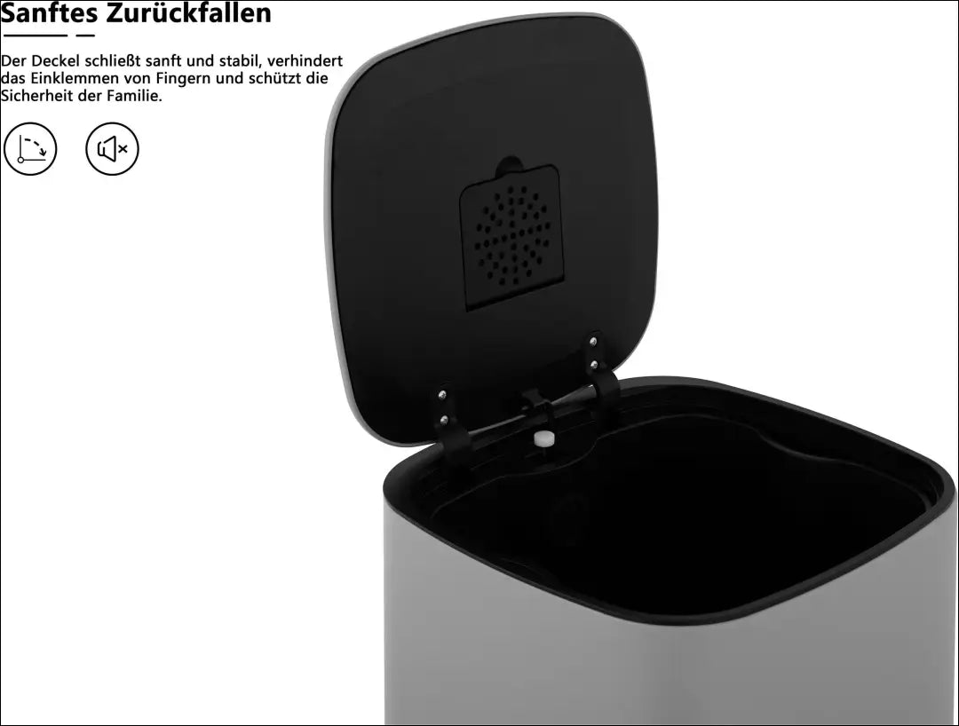Šiukšliadėžė (30l) KI1781 - €42 Save 50% 25-50, __label:Pristatymas 1-2 d.d., color-pilka, interjeras, kita €25 to €50