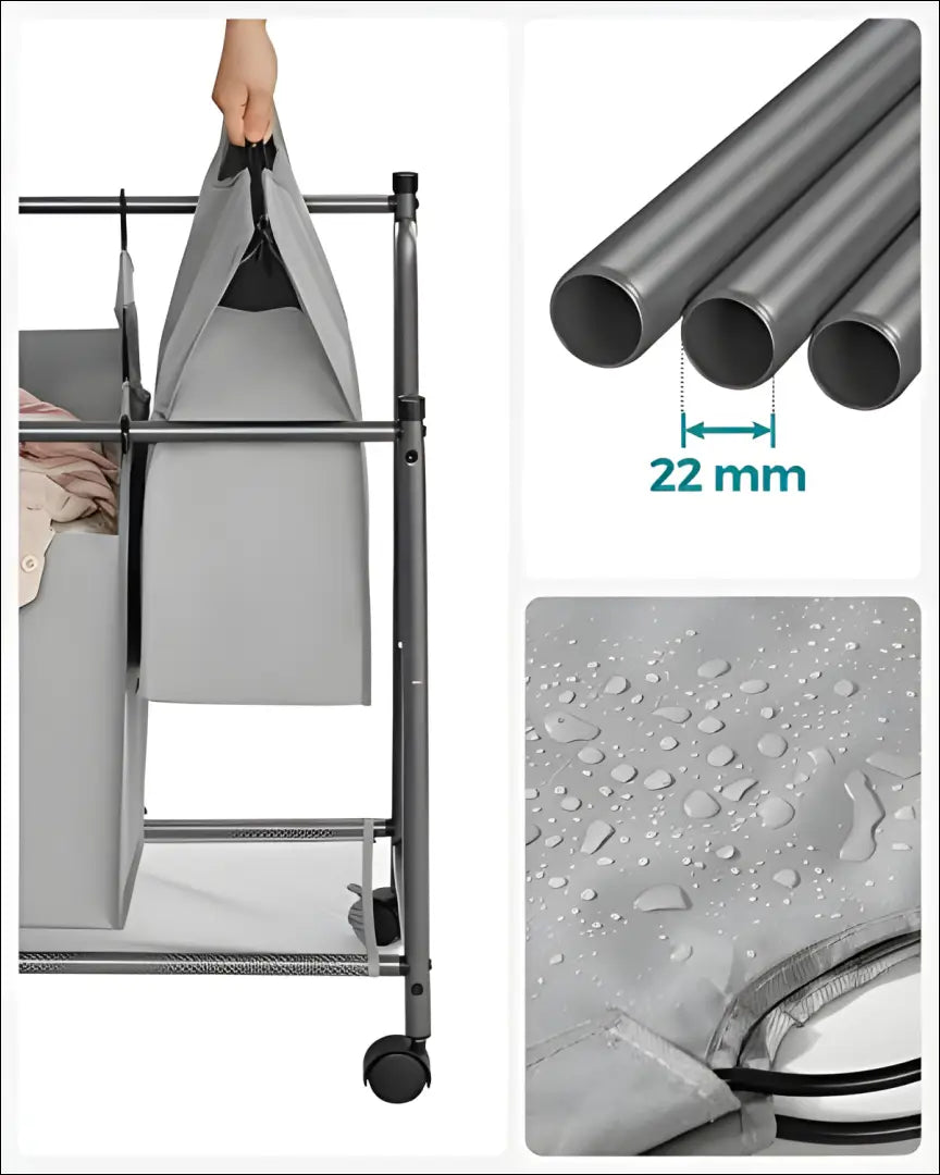 Skalbinių krepšiai su rėmu SM678 - €74 Save 40% 50-100, __label:Pristatymas 5-14 d.d., notouch30, skalbiniai, song