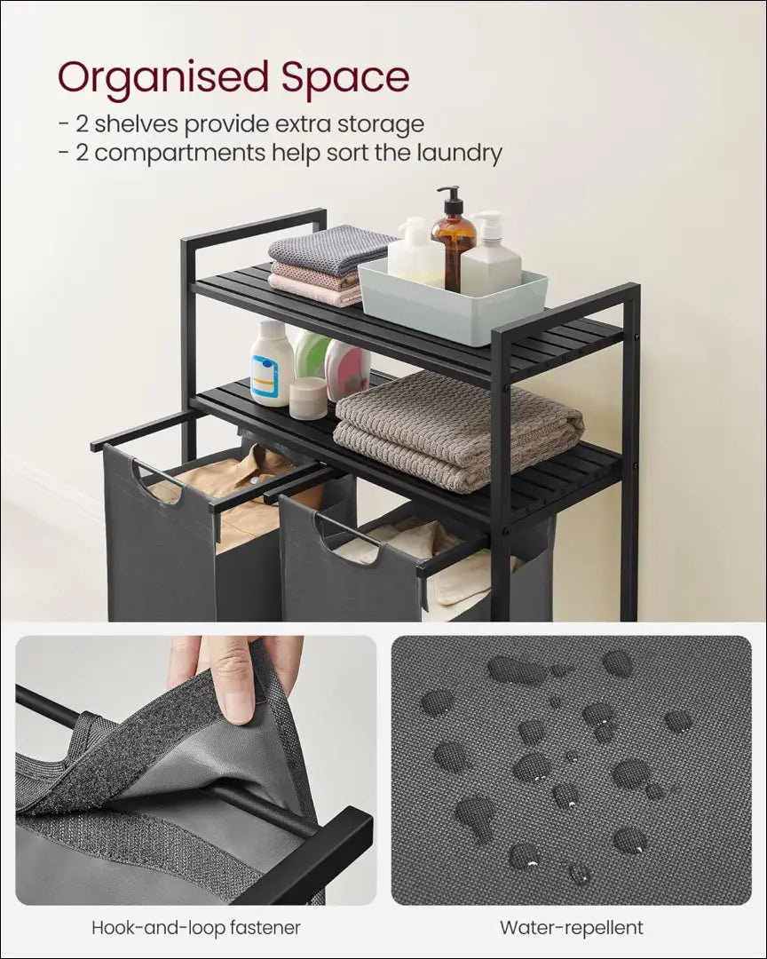 Skalbinių krepšiai su stovu SM218 - €109 Save 40% 100-200, __label:Pristatymas 5-14 d.d., notouch30, skalbiniai, song