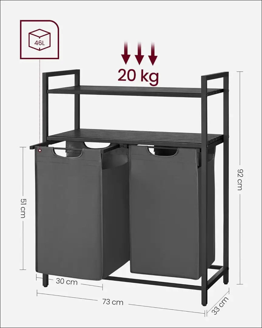 Skalbinių krepšiai su stovu SM218 - €109 Save 40% 100-200, __label:Pristatymas 5-14 d.d., notouch30, skalbiniai, song