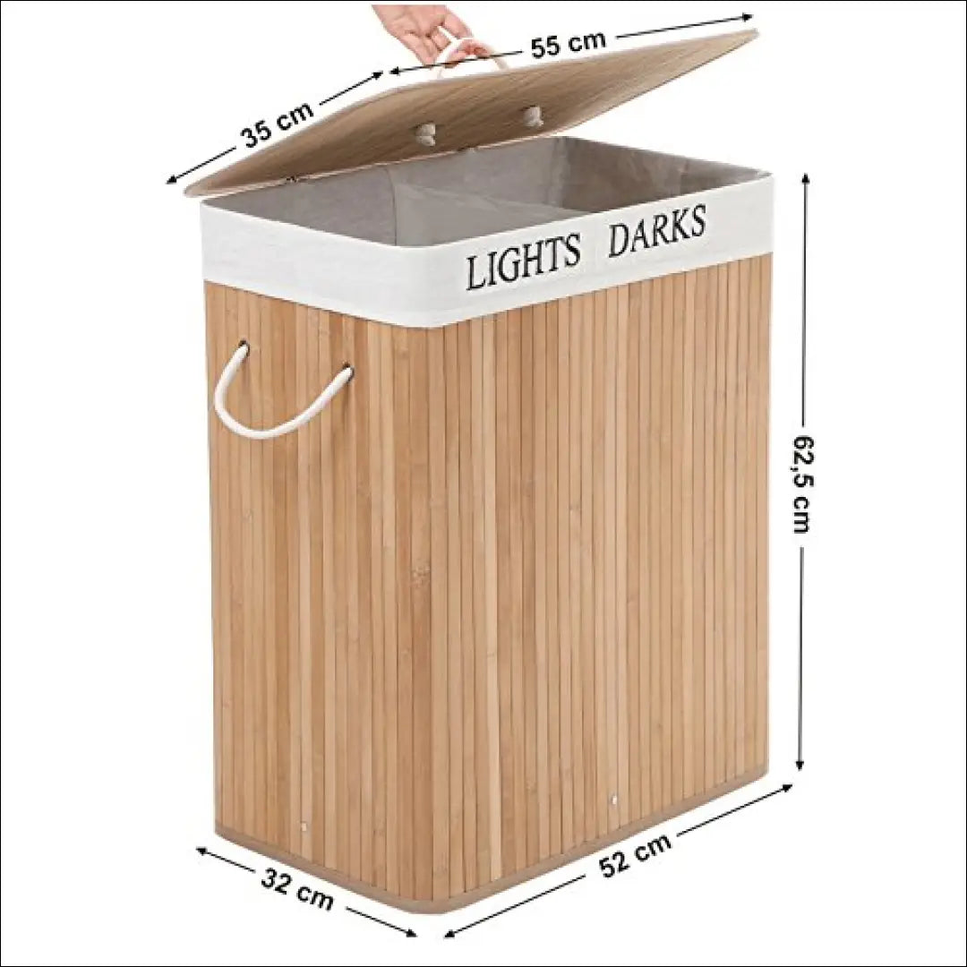 Skalbinių krepšys SM687 - €58 Save 40% 50-100, __label:Pristatymas 5-14 d.d., notouch30, skalbiniai, song 52x32x61cm