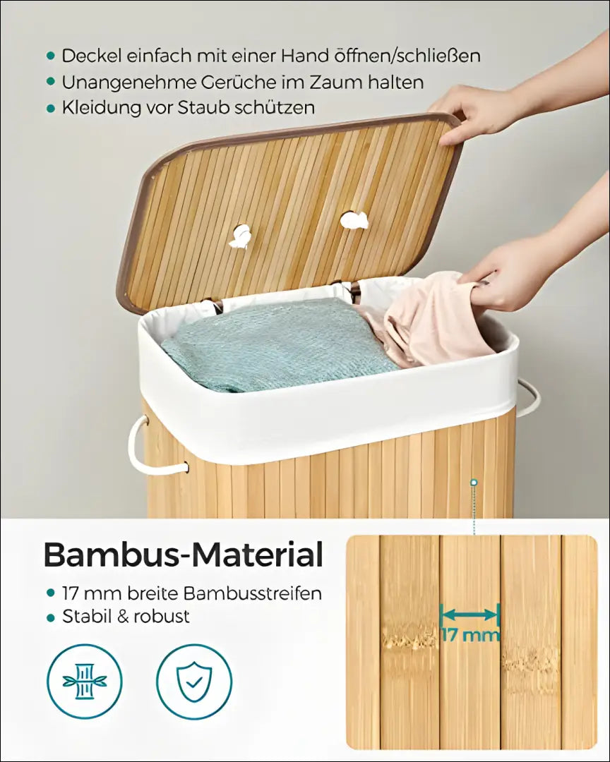 Skalbinių krepšys SM688 - €54 Save 40% 50-100, __label:Pristatymas 5-14 d.d., notouch30, skalbiniai, song 40×30×60cm