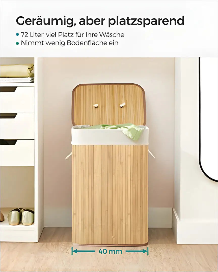 Skalbinių krepšys SM688 - €54 Save 40% 50-100, __label:Pristatymas 5-14 d.d., notouch30, skalbiniai, song 40×30×60cm