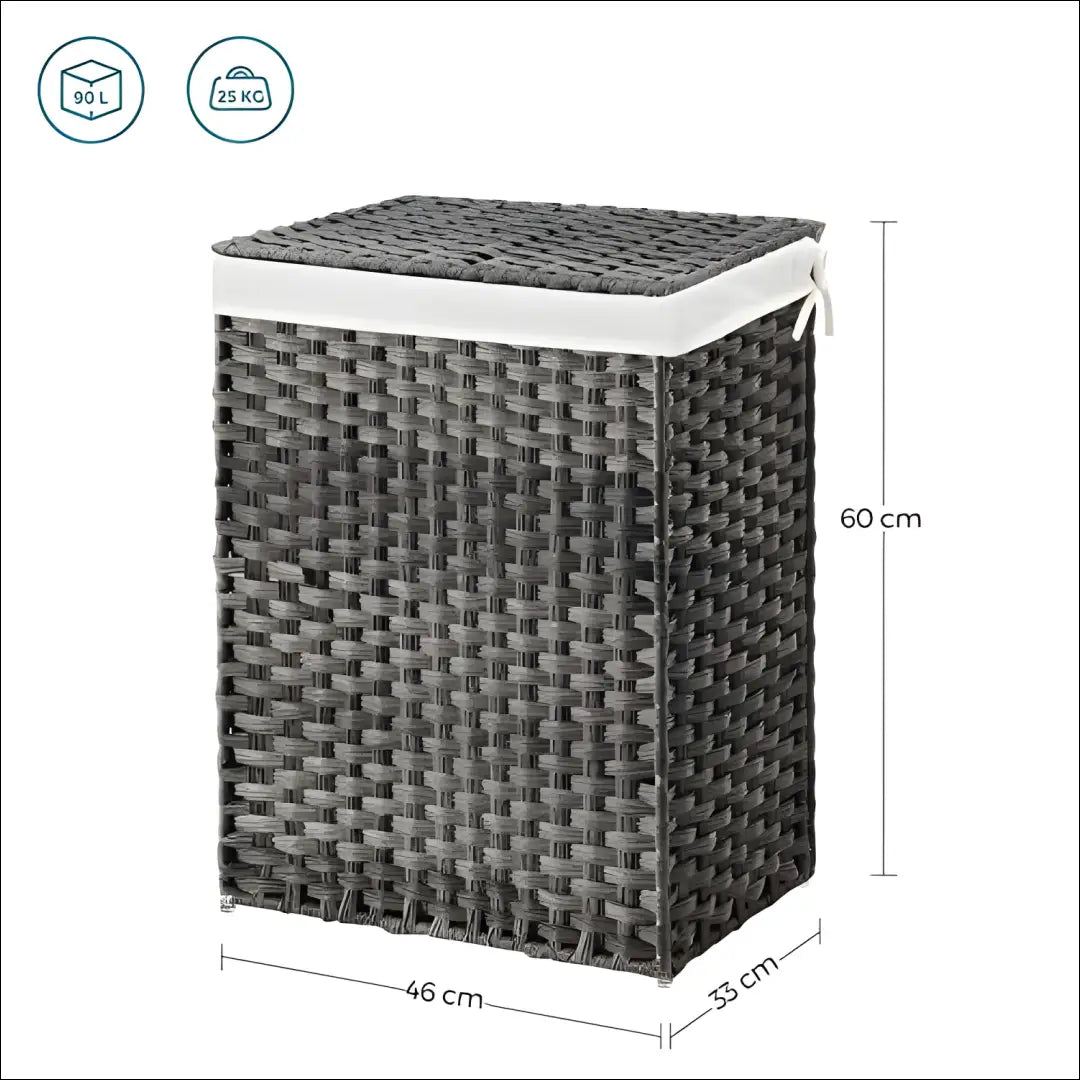 Skalbinių krepšys SM693 - €84 Save 40% 50-100, __label:Pristatymas 5-14 d.d., notouch30, skalbiniai, song 45.5x32x61cm