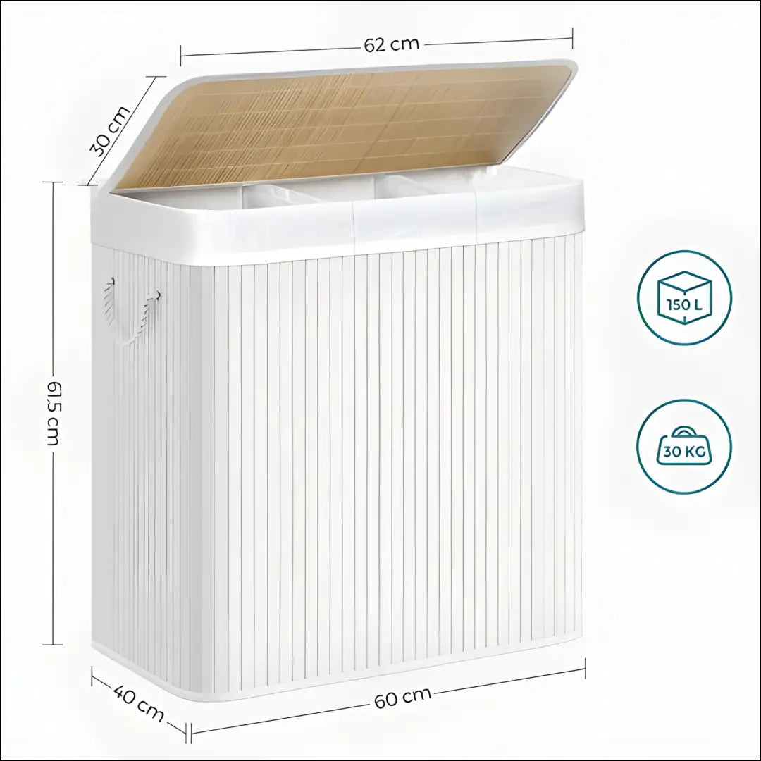 Skalbinių krepšys SM703 - €61 Save 40% 50-100, __label:Pristatymas 5-14 d.d., notouch30, skalbiniai, song 60x40x61.5cm