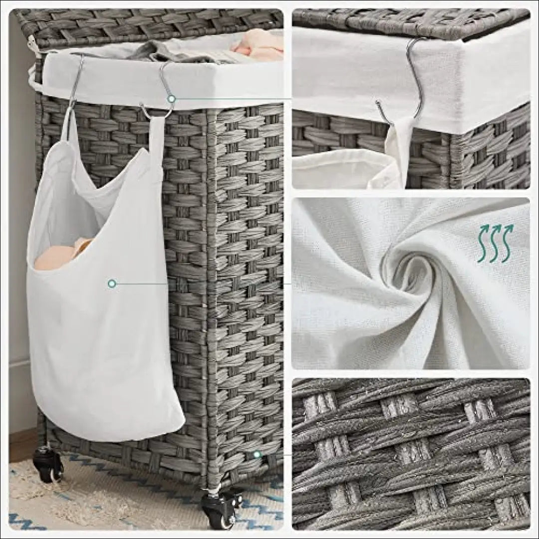 Skalbinių krepšys SM706 - €96 Save 40% 50-100, __label:Pristatymas 5-14 d.d., notouch30, skalbiniai, song 66x33x66cm