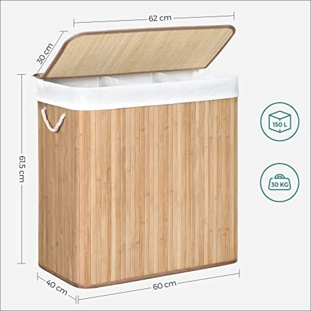Skalbinių krepšys SM707 - €66 Save 40% 50-100, __label:Pristatymas 5-14 d.d., notouch30, skalbiniai, song 60x40x61.5cm