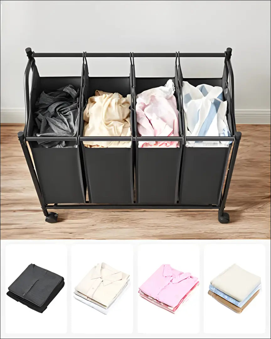 Skalbinių krepšys su ratukais SM657 - €74 Save 40% 50-100, __label:Pristatymas 5-14 d.d., notouch30, skalbiniai, song