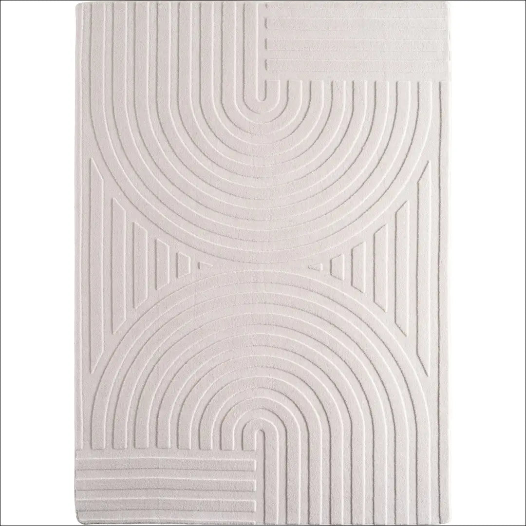 Kilimas NI2928 - €101 Save 15% ayy2026new, Baumwolle, Boho, Kurzflor Teppich, Läufer Creme / 100 % Microfaser / Größe: