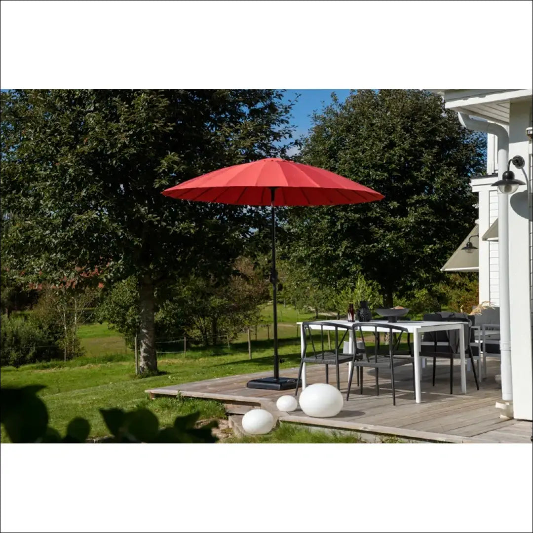 Skėtis LI676 - €80 Save 50% 50-100, __label:Pristatymas 1-2 d.d., color-raudona, lauko baldai, material-poliesteris €50