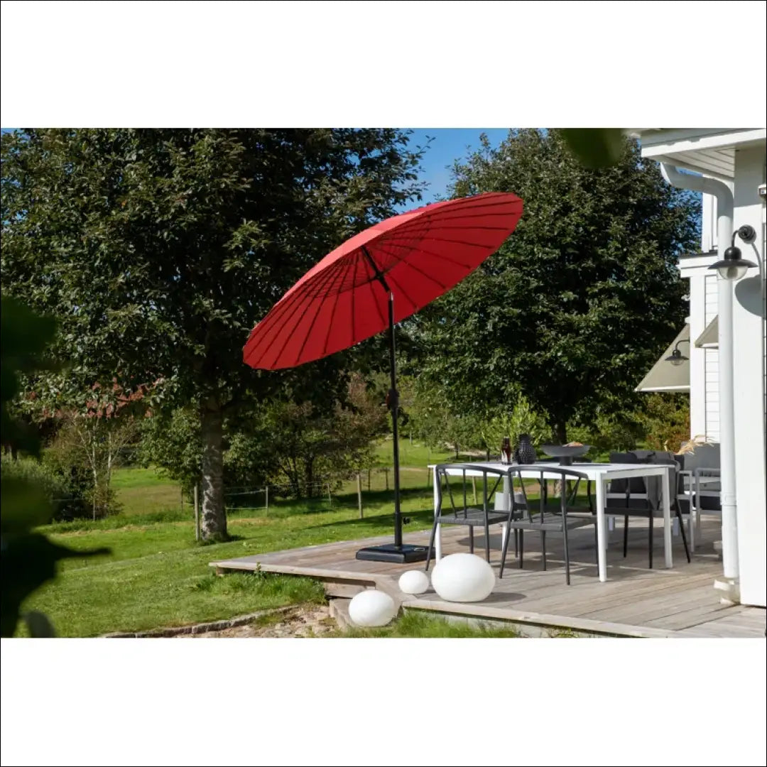 Skėtis LI676 - €80 Save 50% 50-100, __label:Pristatymas 1-2 d.d., color-raudona, lauko baldai, material-poliesteris €50