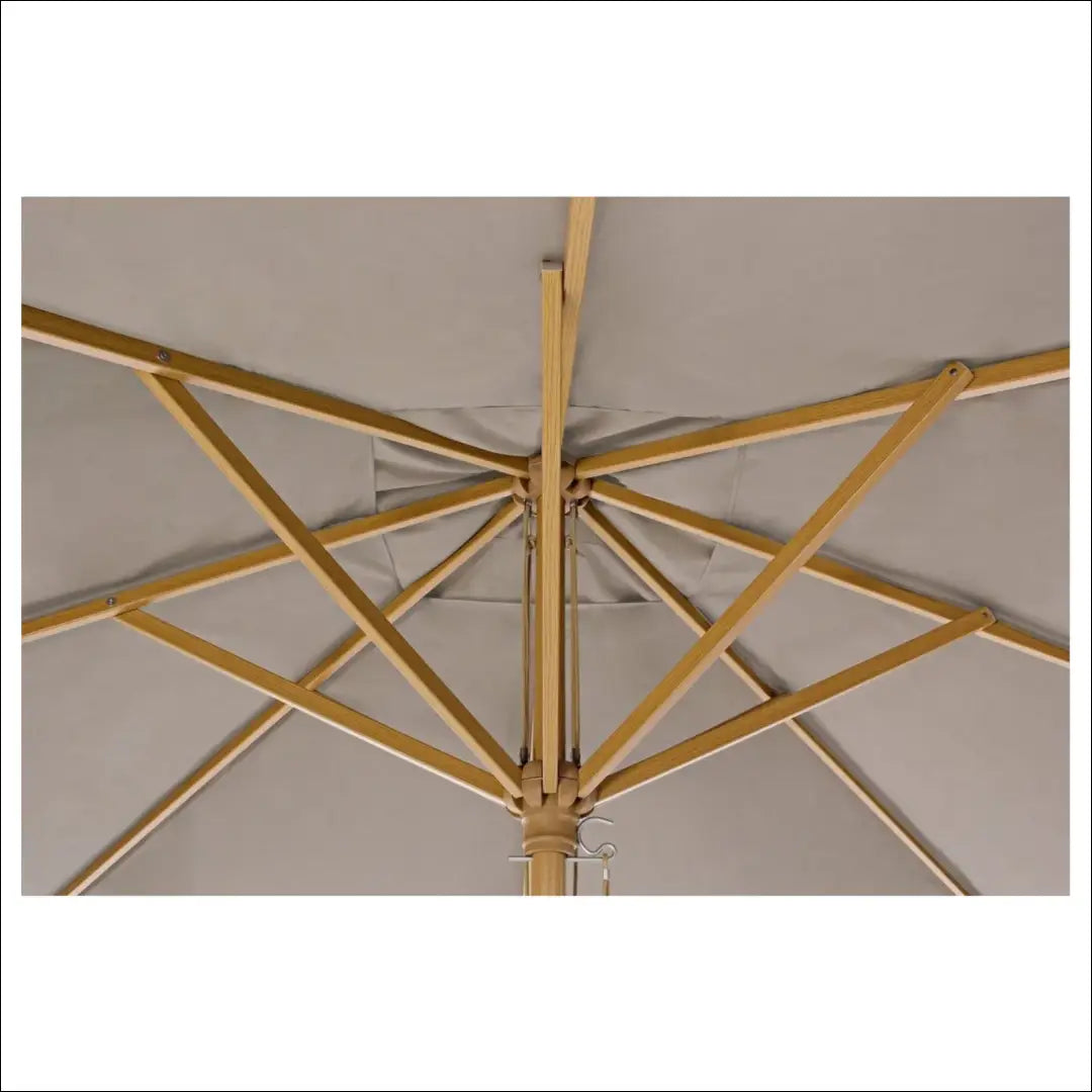 Skėtis LI781 - €220 Save 50% __label:Pristatymas 1-2 d.d., color-ruda, color-smelio, lauko baldai, material-metalas