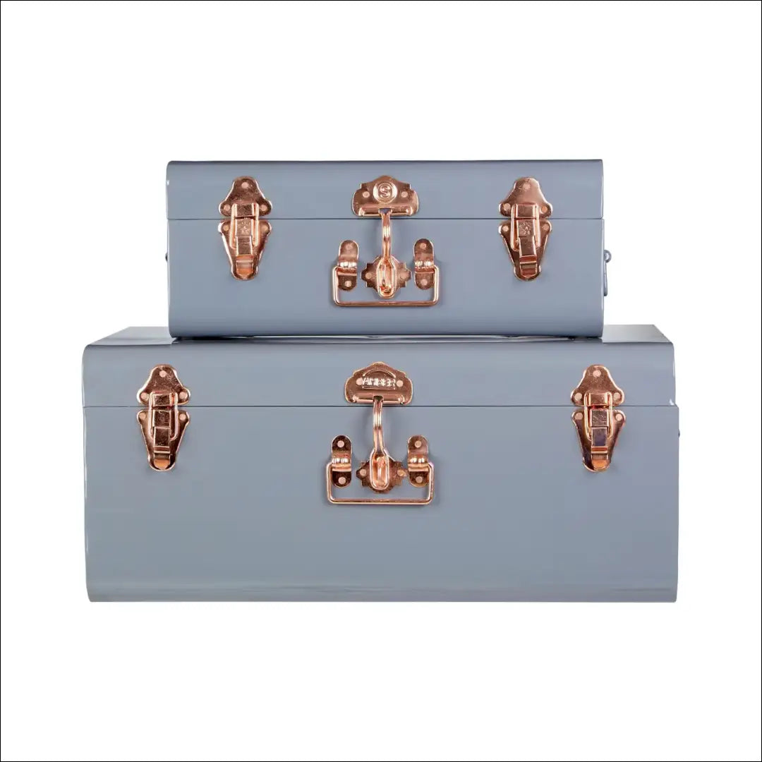 Skrynių komplektas (2vnt) KI1142 - €69 Save 50% 50-100, __label:Pristatymas 1-2 d.d., color-auksine, color-pilka,