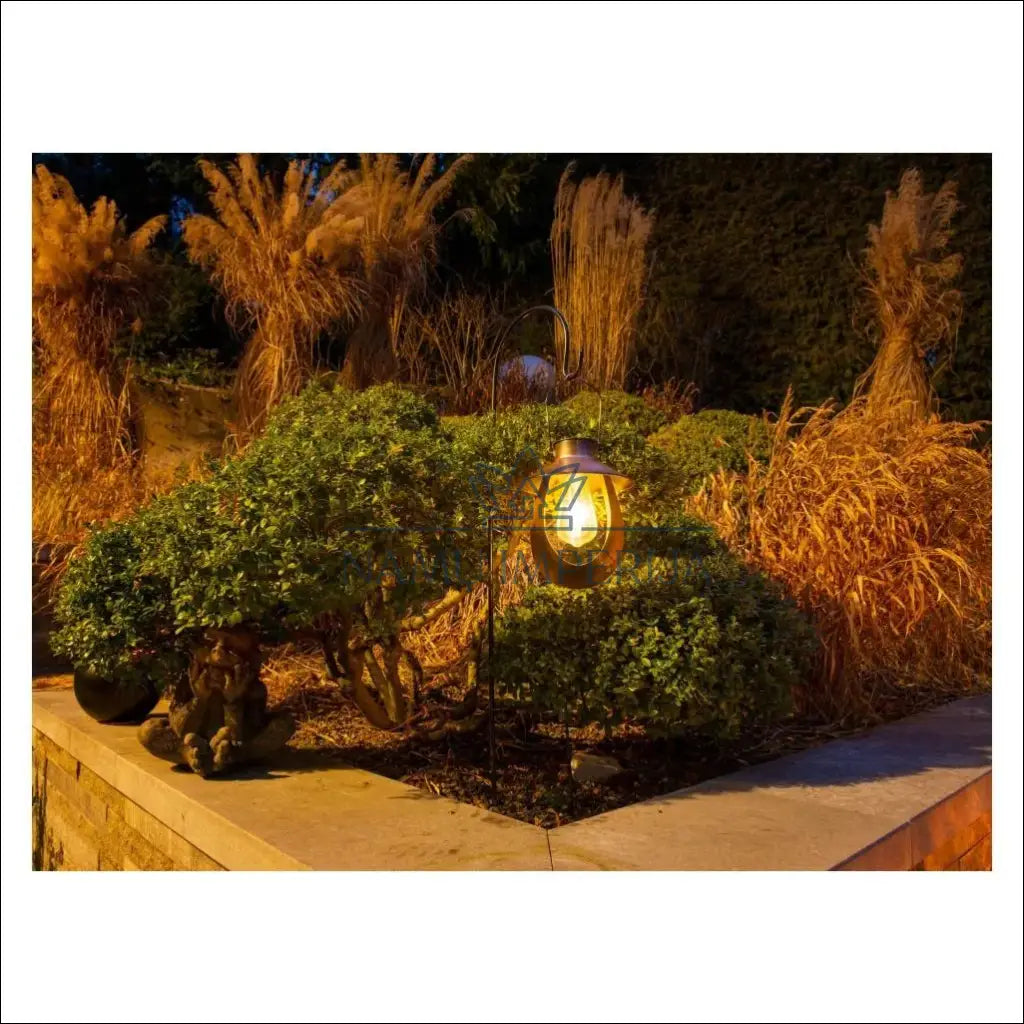 Sodo šviestuvas su saulės baterija DI9806 - €20 Save 50% __label:Pristatymas 1-2 d.d., color-ruda, interjeras, lauko