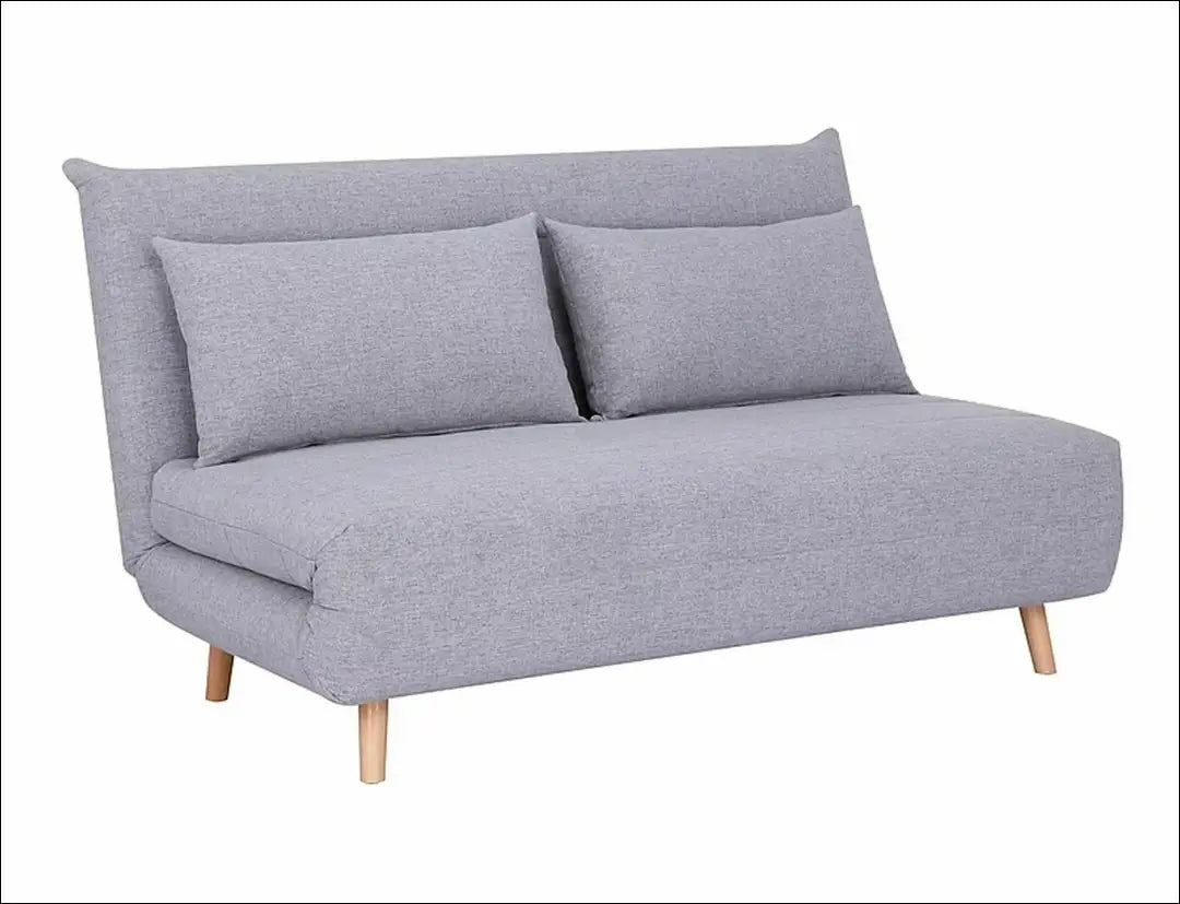 Sofa - lova AL002 - €399 Save 20% __label:Pristatymas 5-14 d.d., color-geltona, color-pilka, material-gobelenas,
