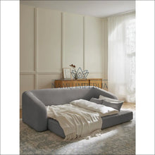 Įkelti vaizdą į galerijos rodinį, Sofa-lova MI483 - €600 Save 50% color-pilka, lovos-miegamojo, material-poliesteris, miegamojo, minksti Lovos
