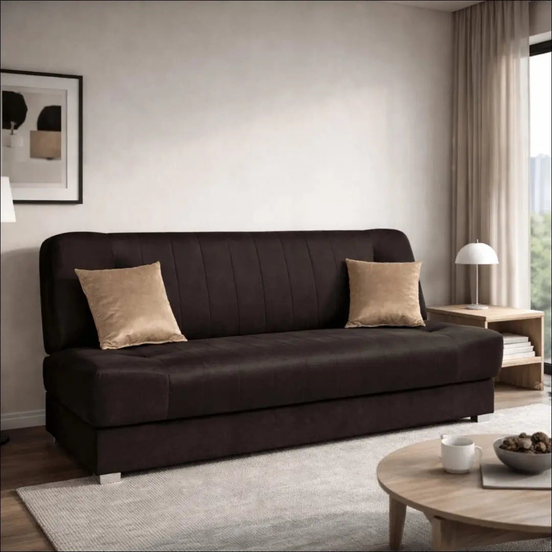 Sofa-lova rudos spalvos TE1168 - €579 Save 15% __label:Pristatymas 5-14 d.d., elite, over-200, uzsakomi, uzsakomi lova