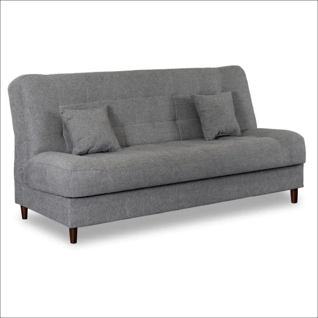 Sofa-lova su audiniu pilkos spalvos TE434 - €623 Save 15% __label:Pristatymas 5-14 d.d., elite, over-200, spalva-pilka,