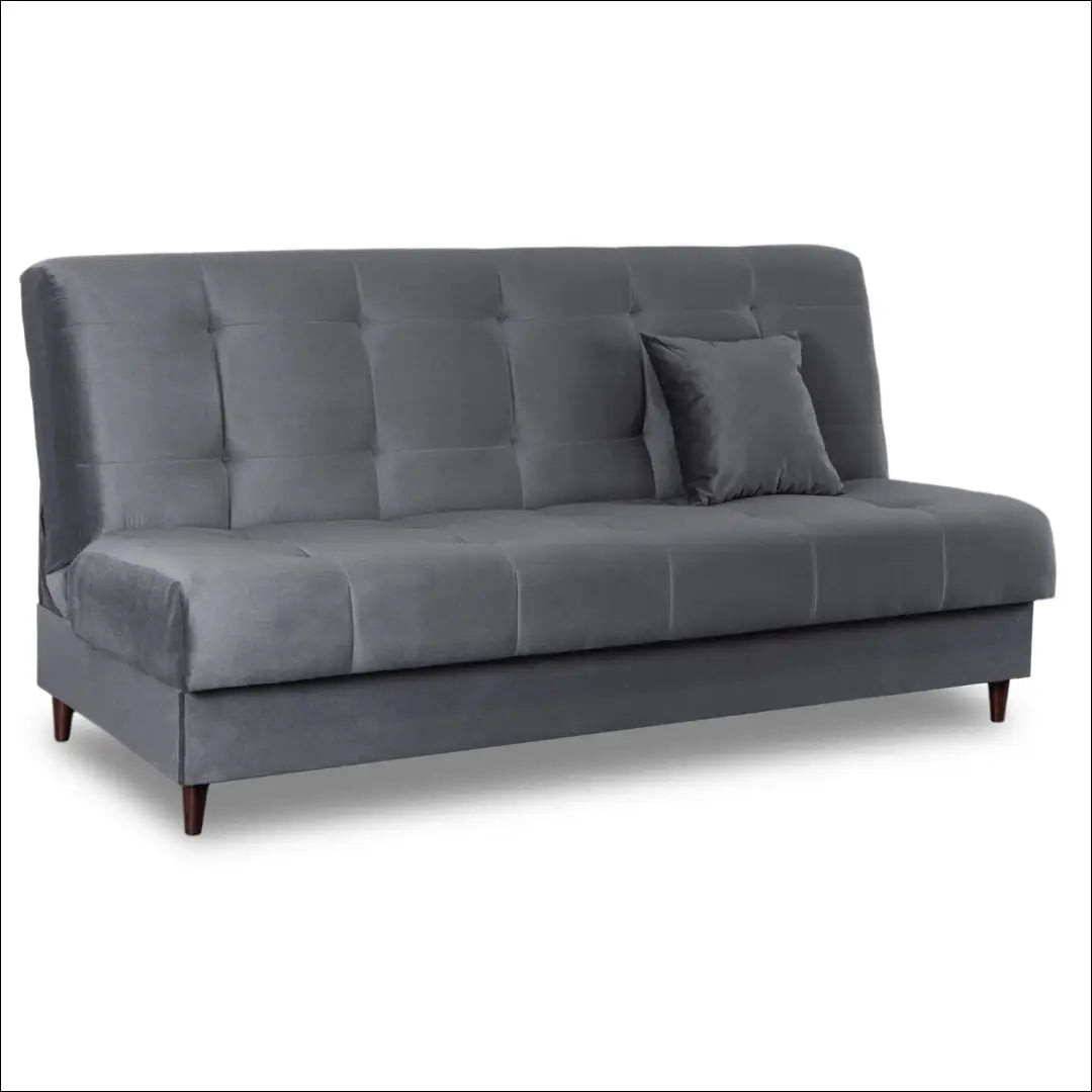 Sofa-lova su audiniu pilkos spalvos TE441 - €653 Save 15% __label:Pristatymas 5-14 d.d., elite, over-200, spalva-pilka,