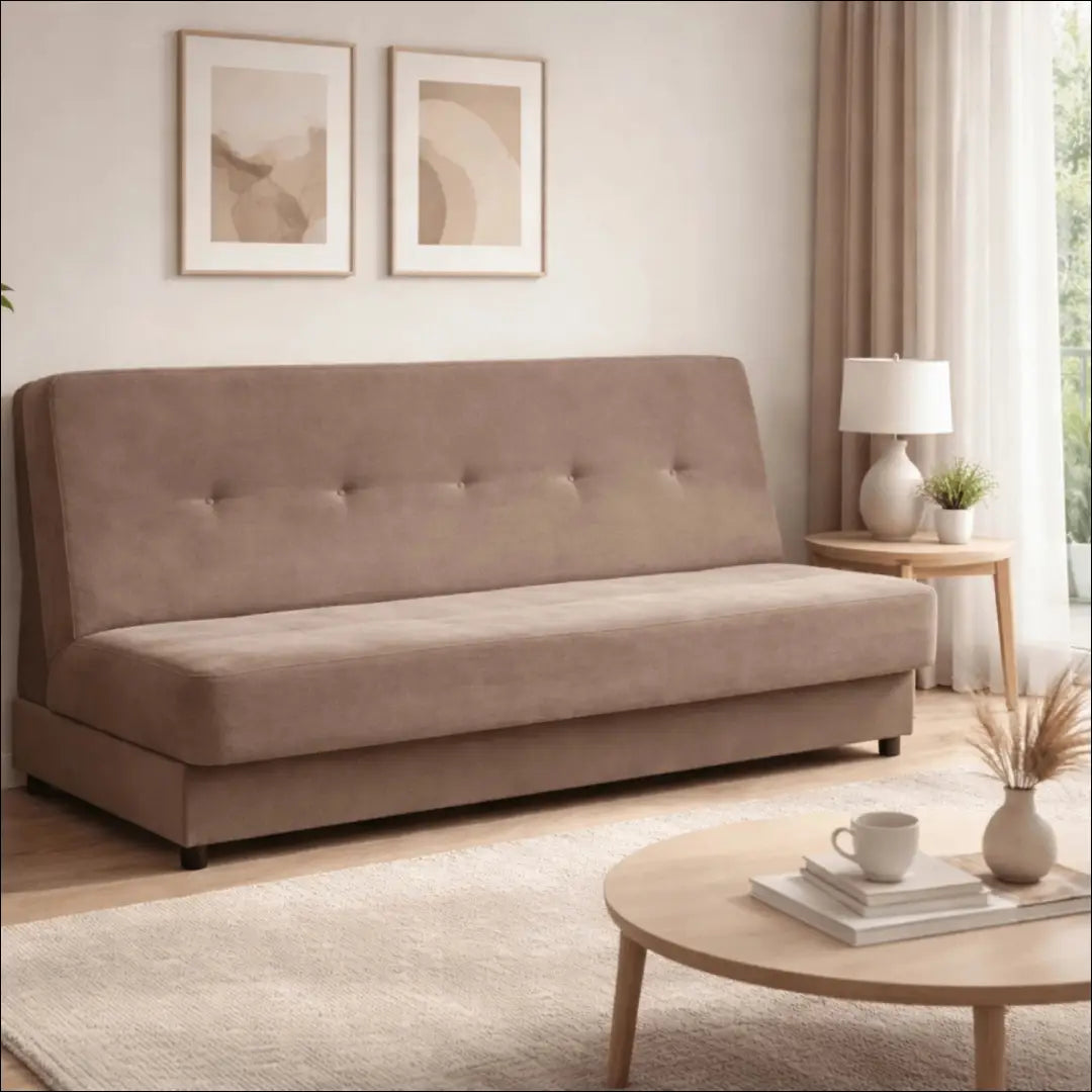 Sofa-lova su audiniu rudos spalvos TE1180 - €536 Save 15% __label:Pristatymas 5-14 d.d., elite, over-200, spalva-ruda,