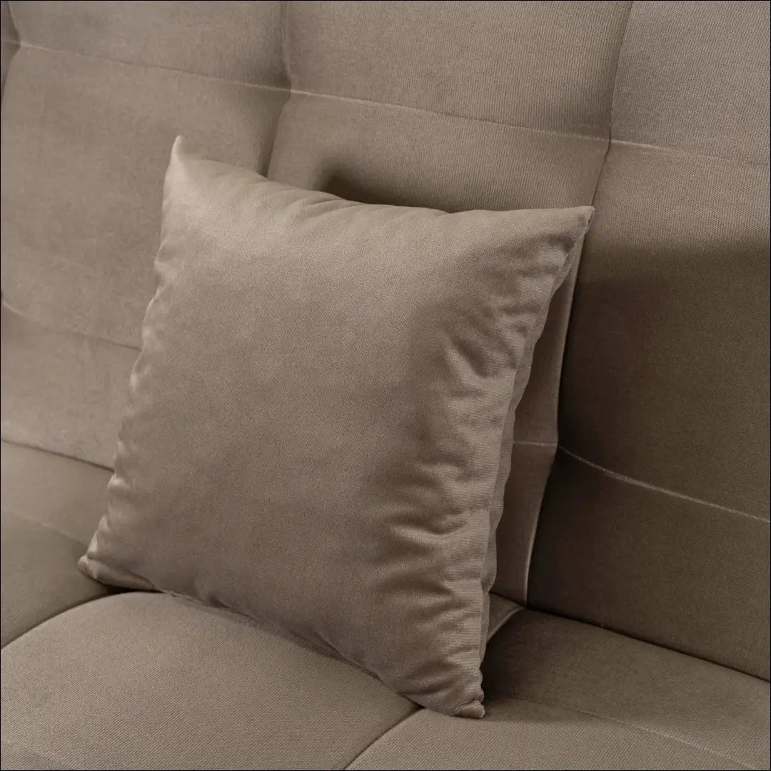 Sofa-lova su audiniu smėlio spalvos TE440 - €653 Save 15% __label:Pristatymas 5-14 d.d., elite, over-200,