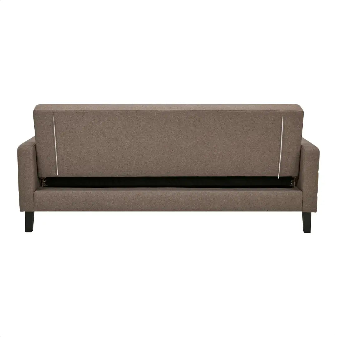Sofa-lova su daiktadėže ruda juodos kojelės RD234 - €569 Save 15% __label:Pristatymas 5-14 d.d., nordic, over-200,