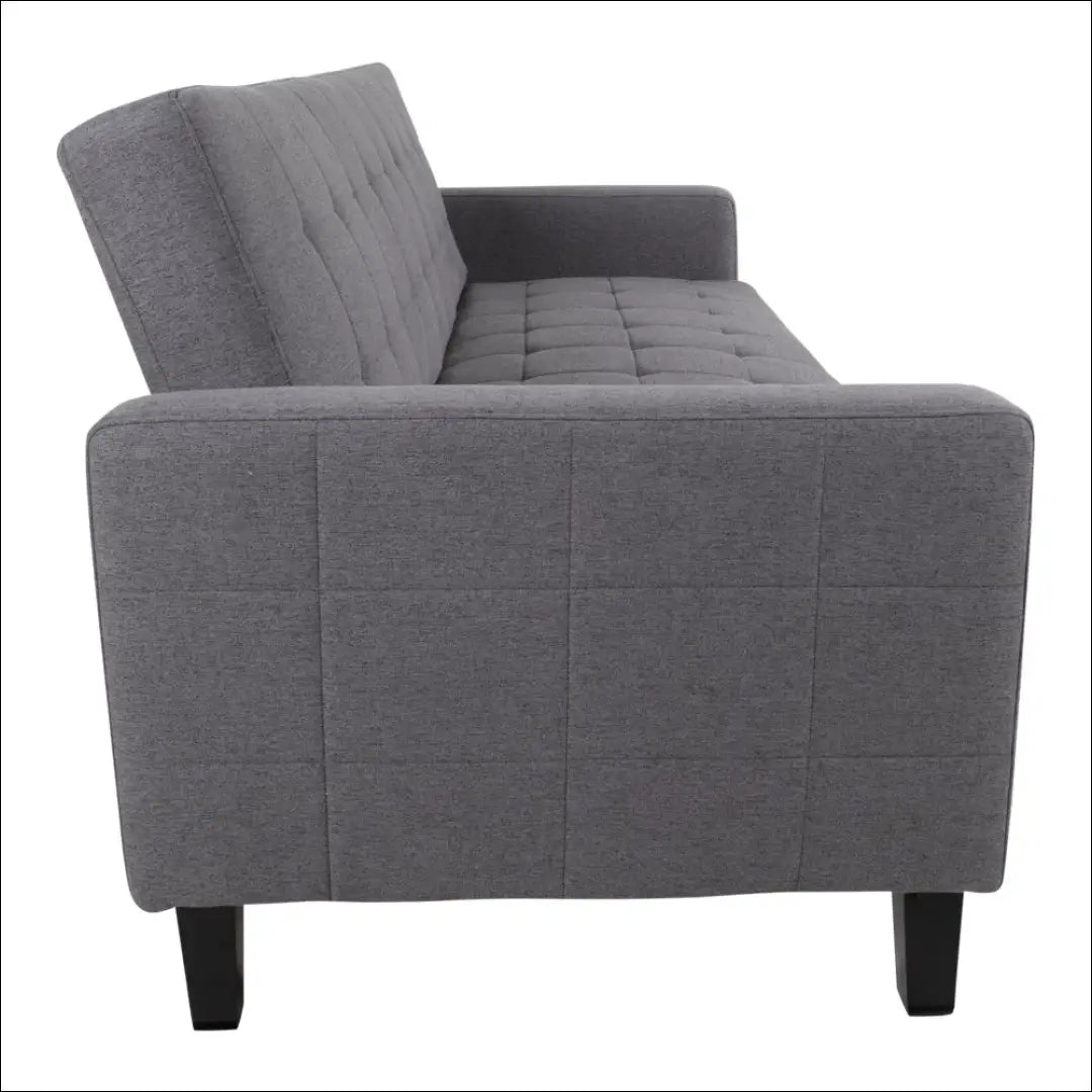 Sofa-lova su daiktadėže tamsiai pilka juodos kojelės RD227 - €569 Save 15% __label:Pristatymas 5-14 d.d., nordic,