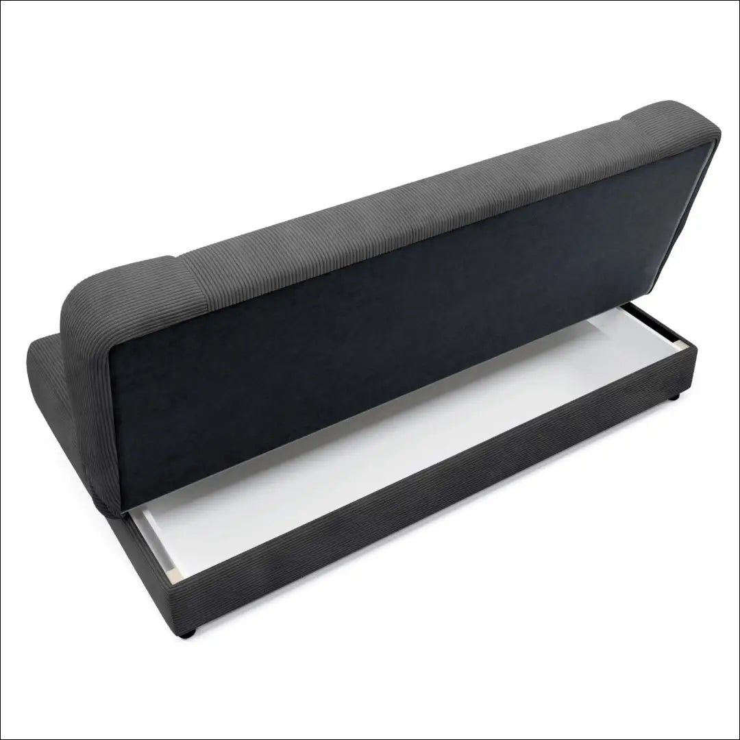 Sofa-lova su korduro audiniu pilkos spalvos TE993 - €521 Save 15% __label:Pristatymas 5-14 d.d., elite, over-200,