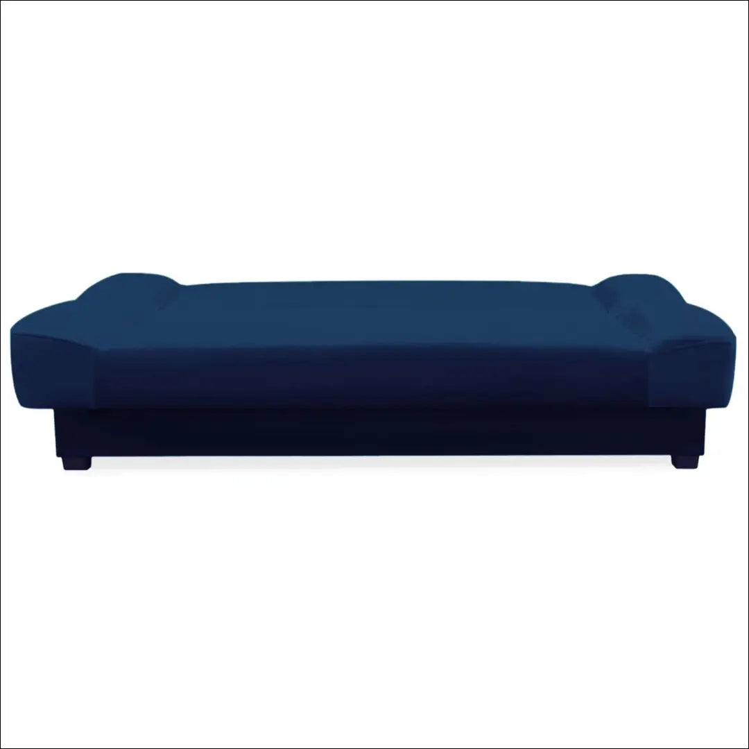 Sofa-lova su veliūro audiniu tamsiai mėlynos spalvos TE679 - €547 Save 15% __label:Pristatymas 5-14 d.d., elite,