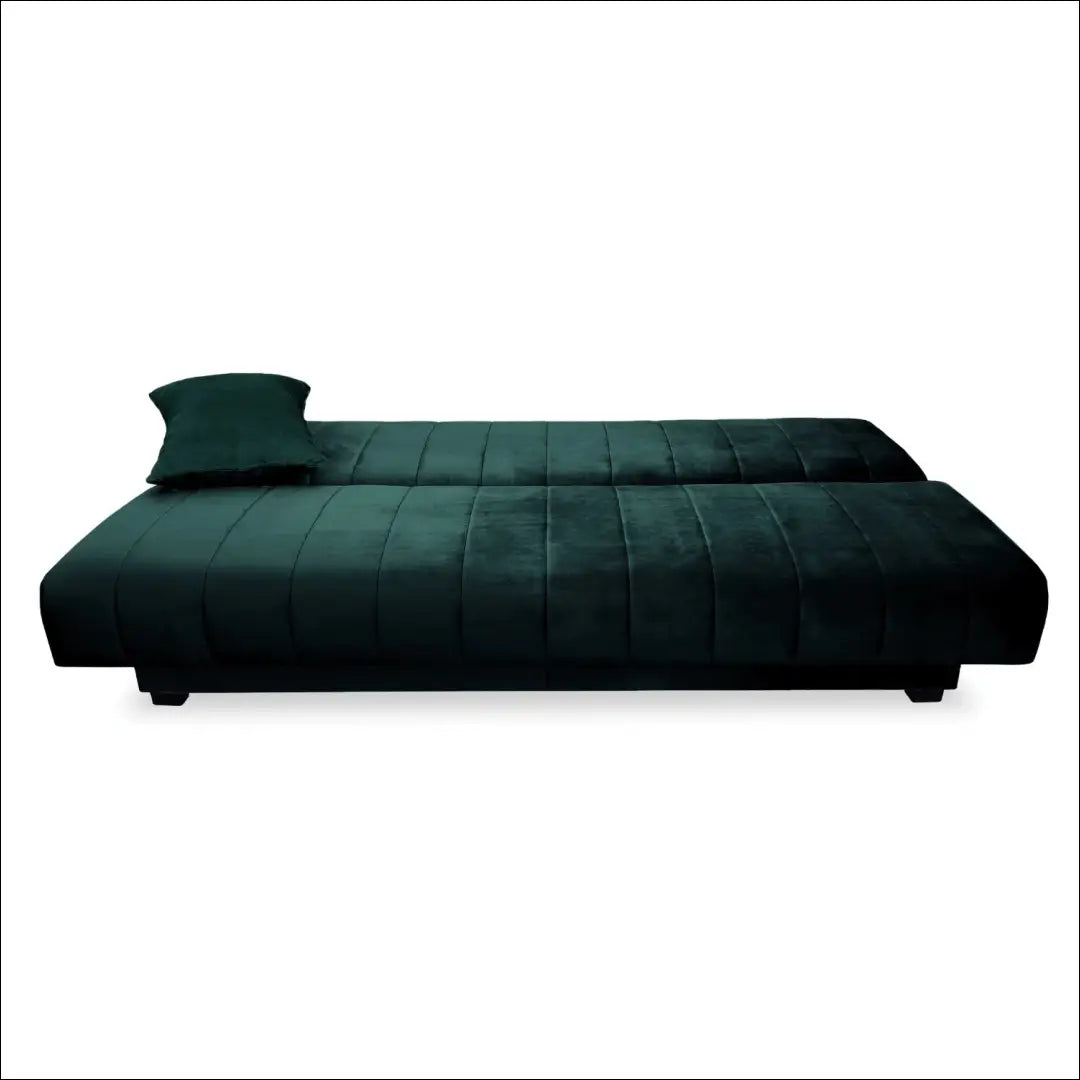 Sofa-lova su veliūro audiniu žalios spalvos TE683 - €608 Save 15% __label:Pristatymas 5-14 d.d., elite, over-200,
