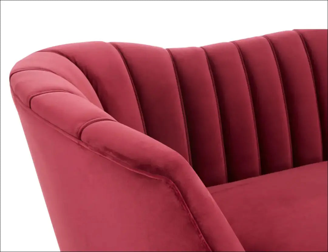 Sofa MI661 - €711 Save 55% __label:Pristatymas 1-2 d.d., color-rozine, material-aksomas, material-poliesteris, minksti