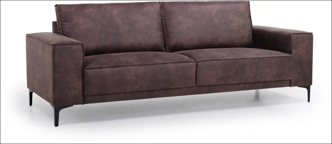 Sofa MI922 - €350 Save 60% __label:Pristatymas 1-2 d.d., color-ruda, material-poliesteris, over-200, pazeistas Virš