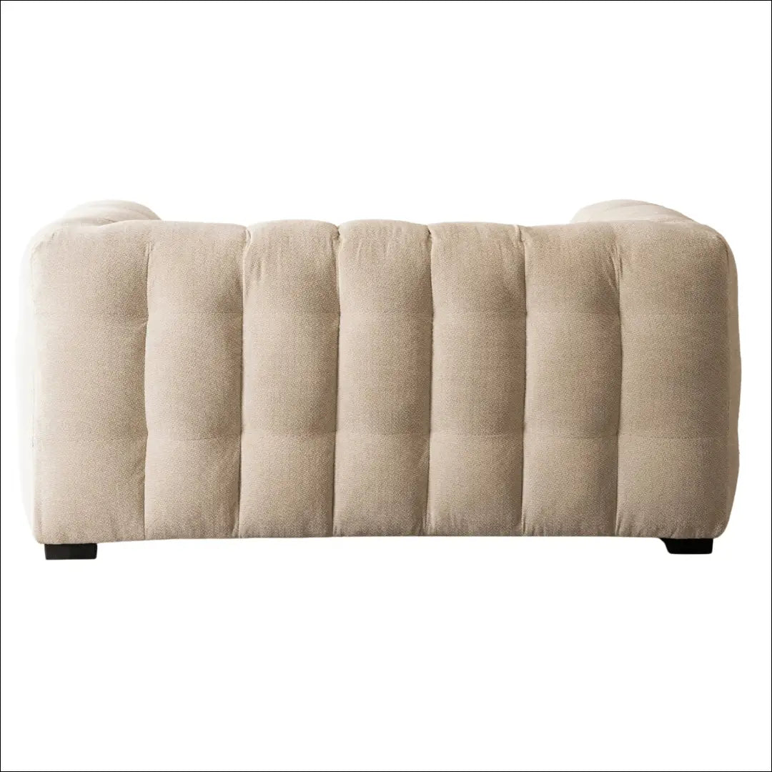 Sofa su audiniu kreminės spalvos TE926 - €965 Save 15% __label:Pristatymas 5-14 d.d., elite, over-200, spalva-kremine,
