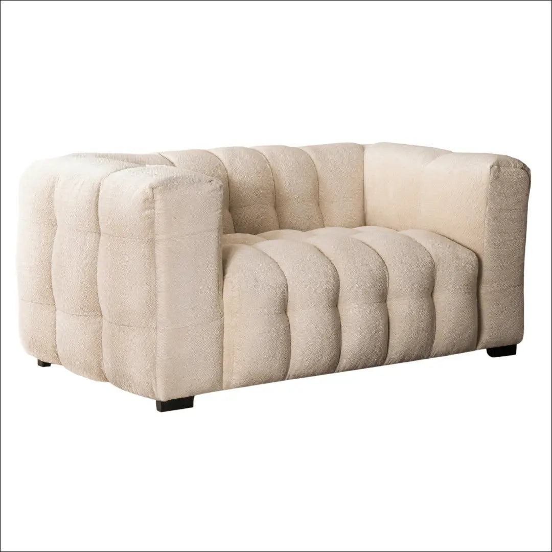 Sofa su audiniu kreminės spalvos TE926 - €965 Save 15% __label:Pristatymas 5-14 d.d., elite, over-200, spalva-kremine,
