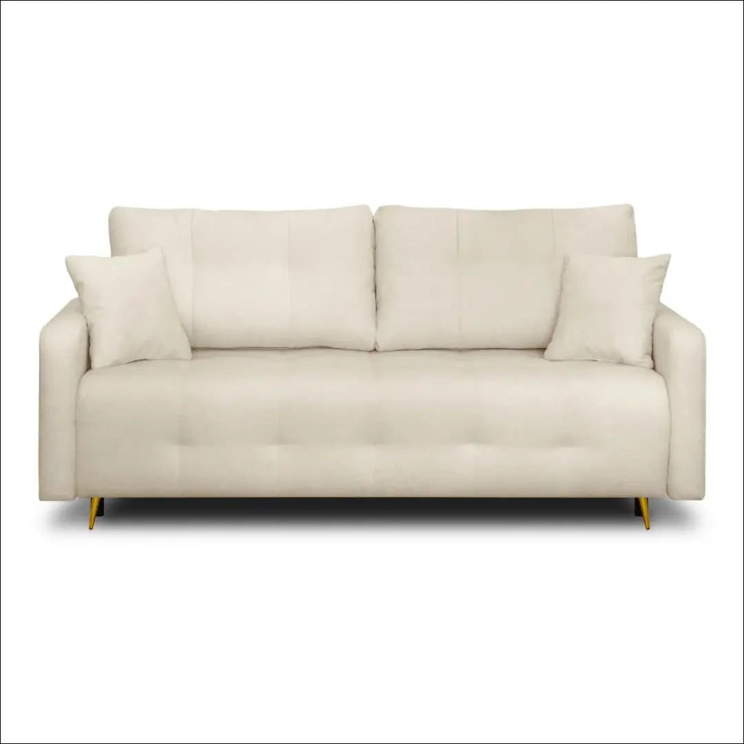 Sofa su buklė audinio audiniu smėlio spalvos TE1157 - €1,086 Save 15% __label:Pristatymas 5-14 d.d., elite, over-200,