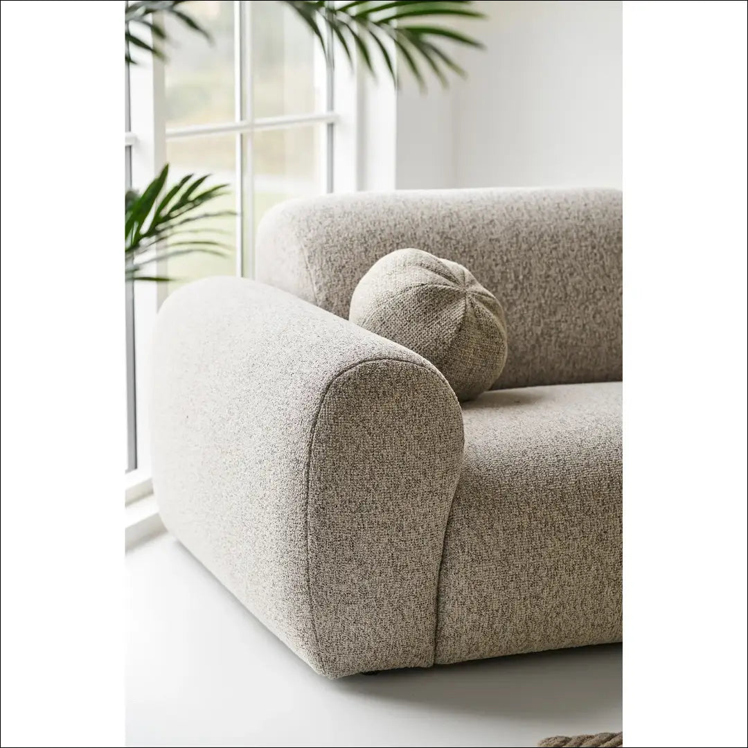 Sofa su dviem pagalvėlėmis dešininė akmens pilkumo RD165 - €2,105 Save 15% __label:Pristatymas 5-14 d.d., Akmens