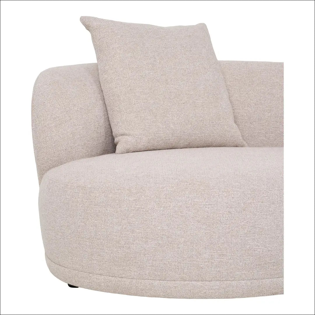 Sofa su dviem pagalvėlėmis dešininė natūralios spalvos RD155 - €2,306 Save 15% __label:Pristatymas 5-14 d.d., Lounge