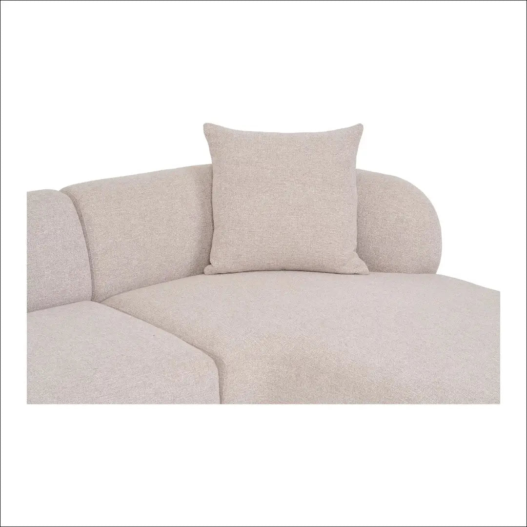 Sofa su dviem pagalvėlėmis dešininė natūralios spalvos RD155 - €2,306 Save 15% __label:Pristatymas 5-14 d.d., Lounge