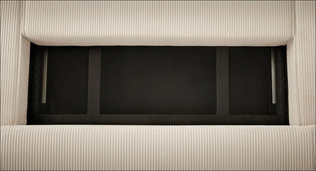 Sofa su miegama funkcija MI888 - €700 Save 50% __label:Pristatymas 1-2 d.d., color-kremas, kampai,