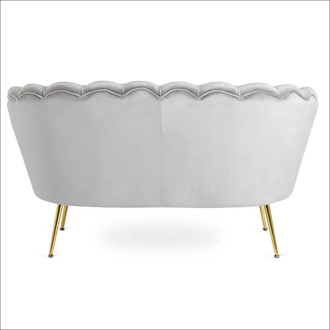 Sofa su veliūro audiniu pilkos spalvos TE293 - €297 Save 15% __label:Pristatymas 5-14 d.d., elite, over-200,
