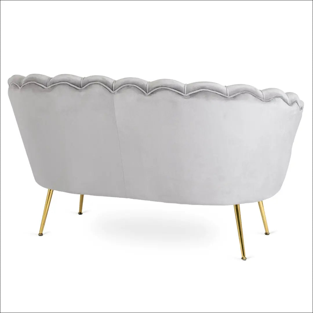Sofa su veliūro audiniu pilkos spalvos TE293 - €297 Save 15% __label:Pristatymas 5-14 d.d., elite, over-200,