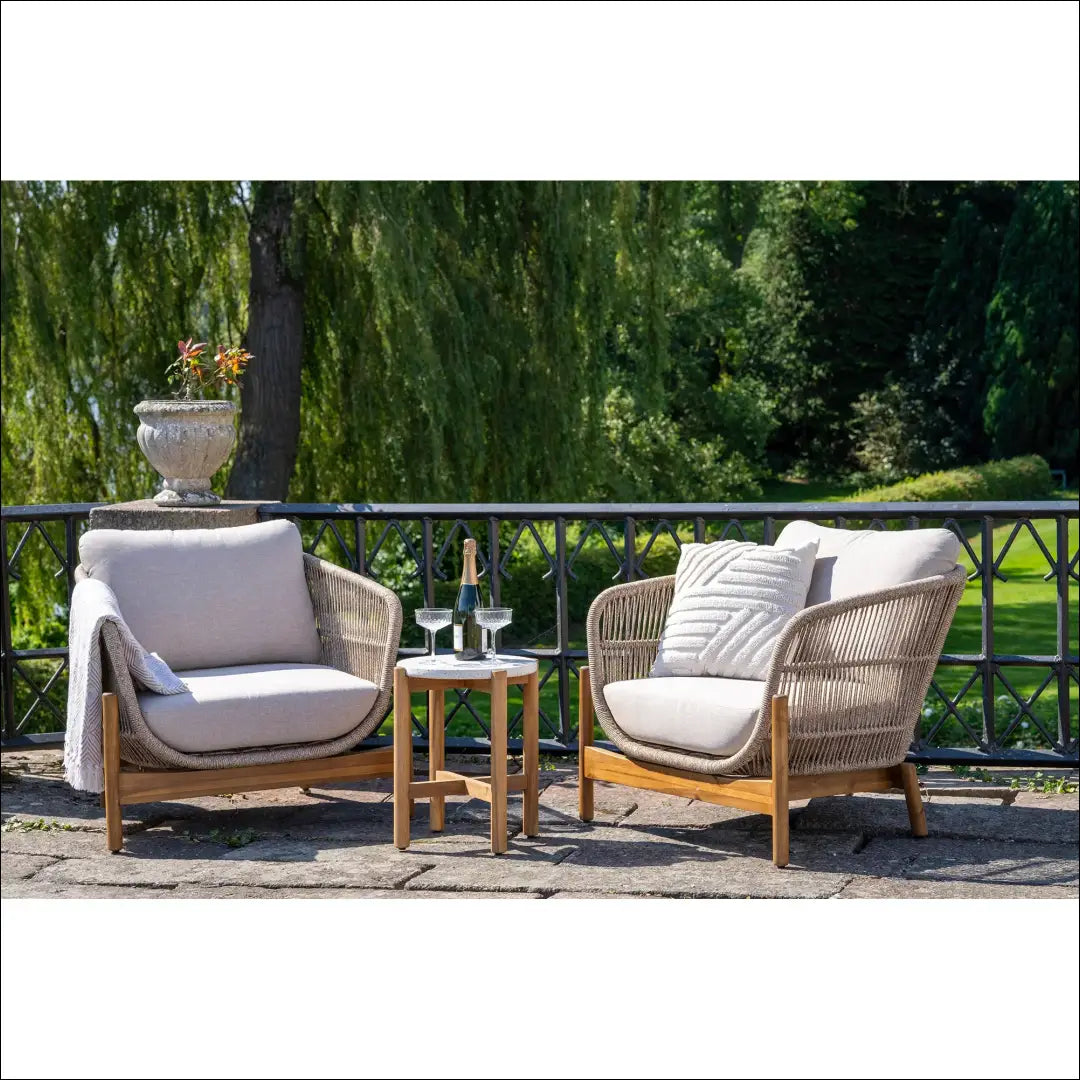 Šoninis staliukas ir 2 poilsio kėdės RD1169 - €1,045 Save 15% __label:Pristatymas 5-14 d.d., nordic, Outdoor sets,