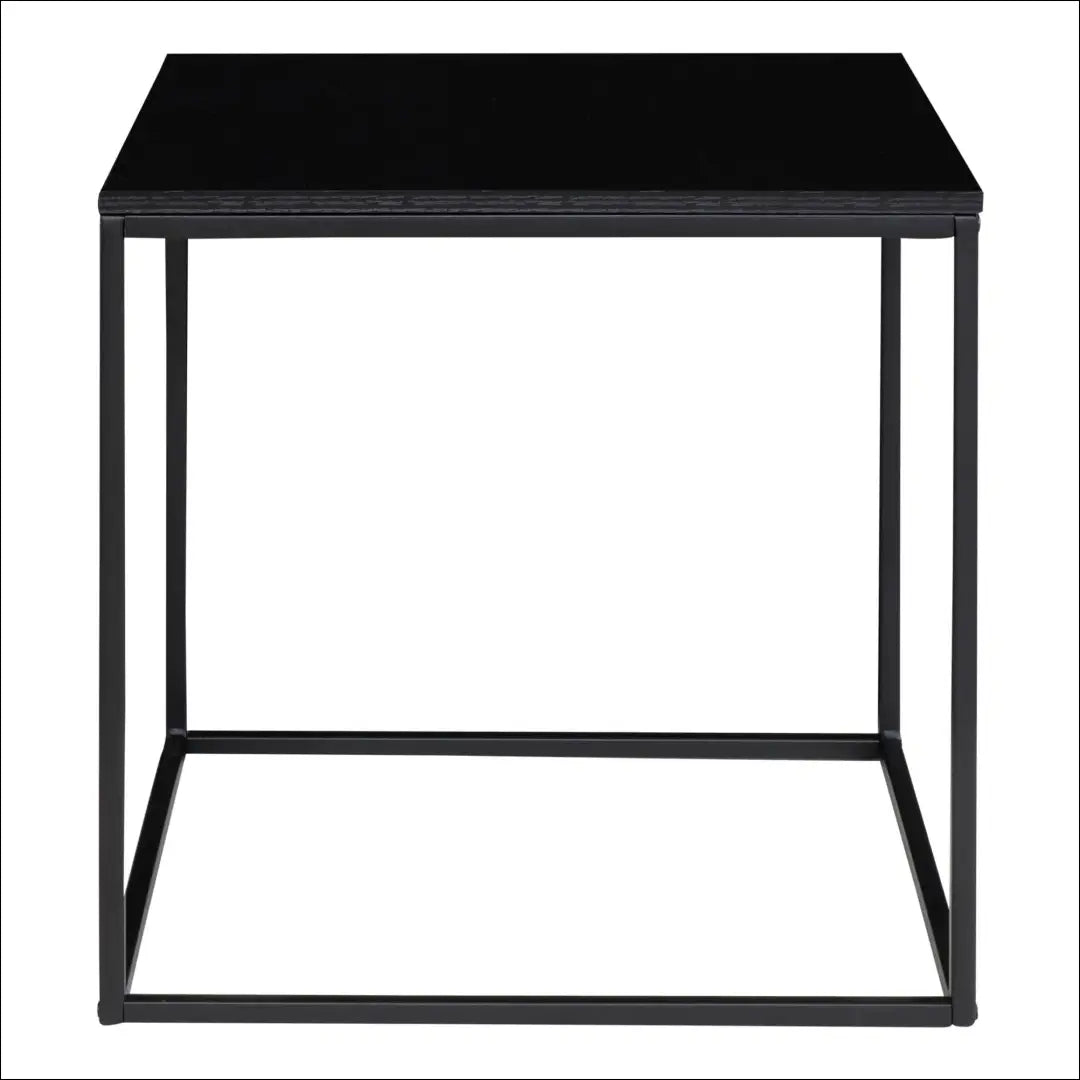 Šoninis staliukas juodas rėmas 45x45x45 cm RD322 - €39 Save 15% 25-50, __label:Pristatymas 5-14 d.d., Juoda, nordic,