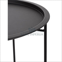 Įkelti vaizdą į galerijos rodinį, Šoninis staliukas SI1122 - €18 Save 55% color-juoda, material-metalas, miegamojo, naktiniai-staleliai,
