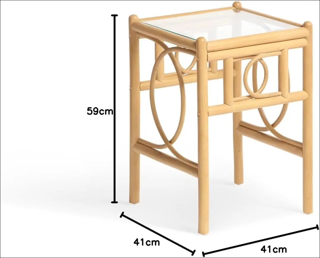 Šoninis staliukas SI1600 - €73 Save 50% 50-100, __label:Pristatymas 1-2 d.d., color-ruda, material-mediena,