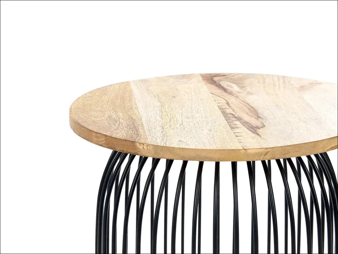 Šoninis staliukas SI1880 - €67 Save 55% 50-100, __label:Pristatymas 1-2 d.d., color-juoda, color-ruda,