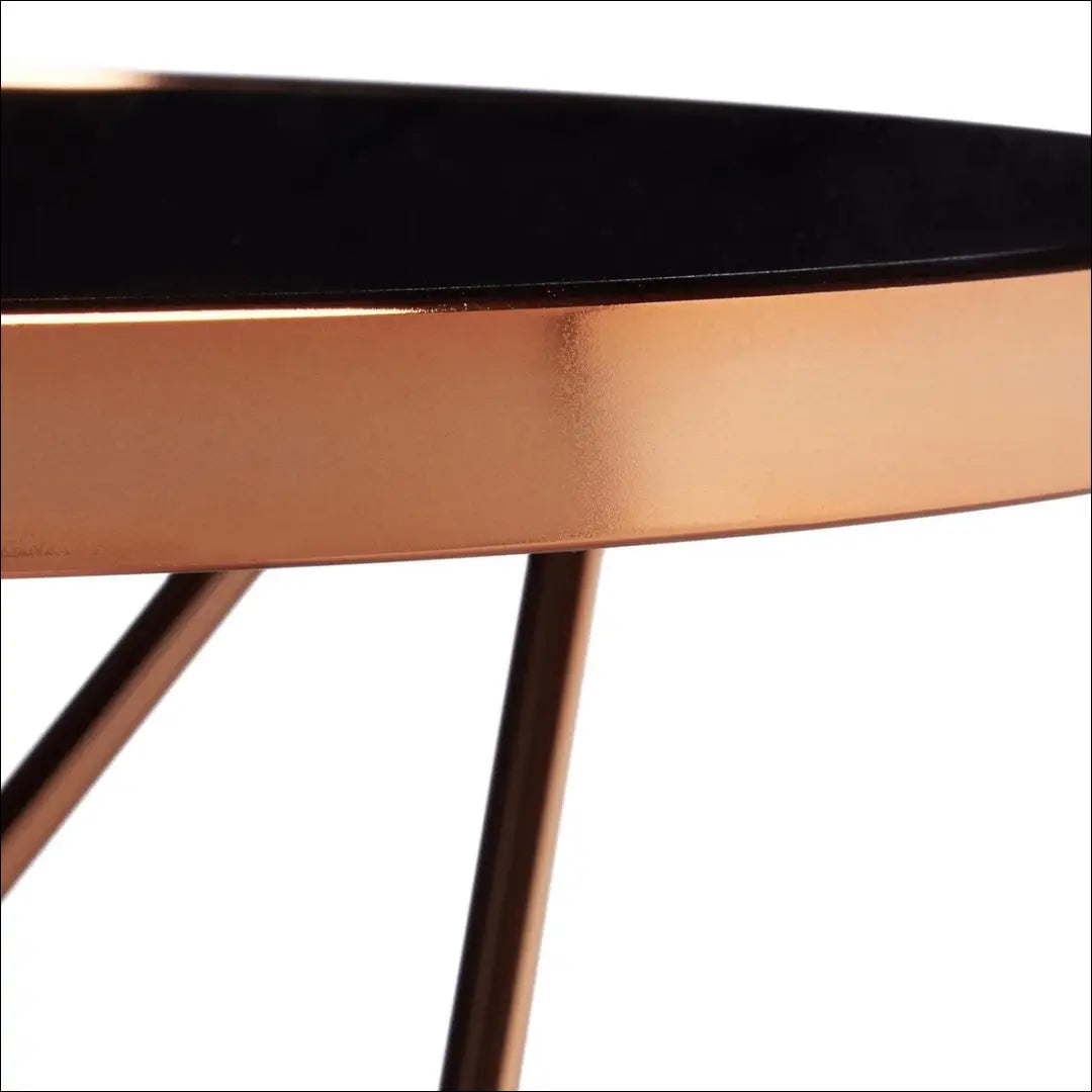 Šoninis staliukas SI1917 - €68 Save 50% 50-100, __label:Pristatymas 1-2 d.d., color-auksine, color-juoda,